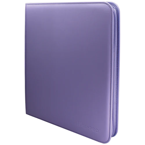 Ultra Pro Vivid 12 Pocket Zippered PRO-Binder (Purple)
