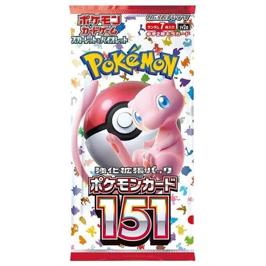 Pokemon TCG: Scarlet & Violet 151 Booster Pack (Japanese)