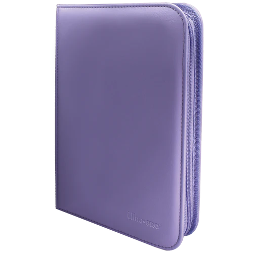 Ultra Pro Vivid 4 Pocket Zippered PRO-Binder (Purple)