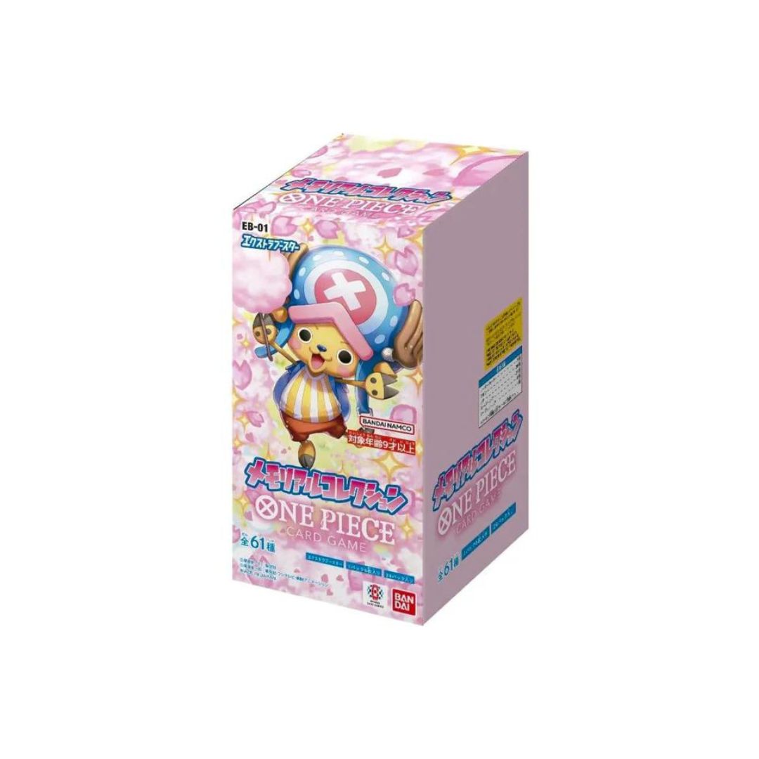 one piece eb 01 booster box One Piece EB-01 Memorial Collection Booster Box (Japanese) – PokéNOLA Collectibles