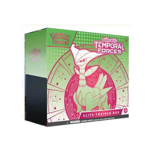 Pokémon TCG: Scarlet & Violet Temporal Forces Elite Trainer Box (ETB) (Iron Leaves)