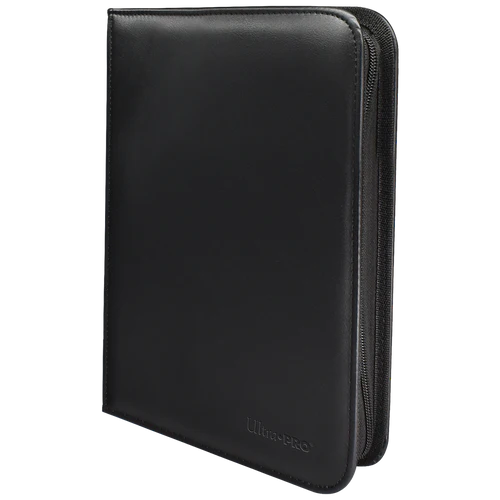 Ultra Pro Vivid 4 Pocket Zippered PRO-Binder (Black)