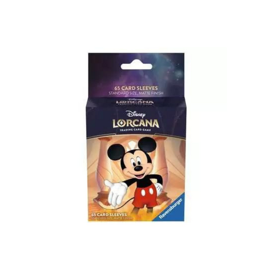 Disney Lorcana TCG: The First Chapter Card Sleeves 65ct (Mickey Mouse)