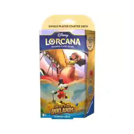 Disney Lorcana TCG: Into the Inklands Starter Deck (Ruby/Sapphire)
