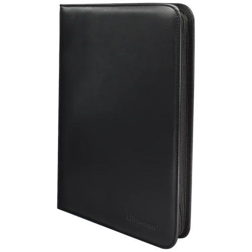 Ultra Pro Vivid 9 Pocket Zippered PRO-Binder (Black)