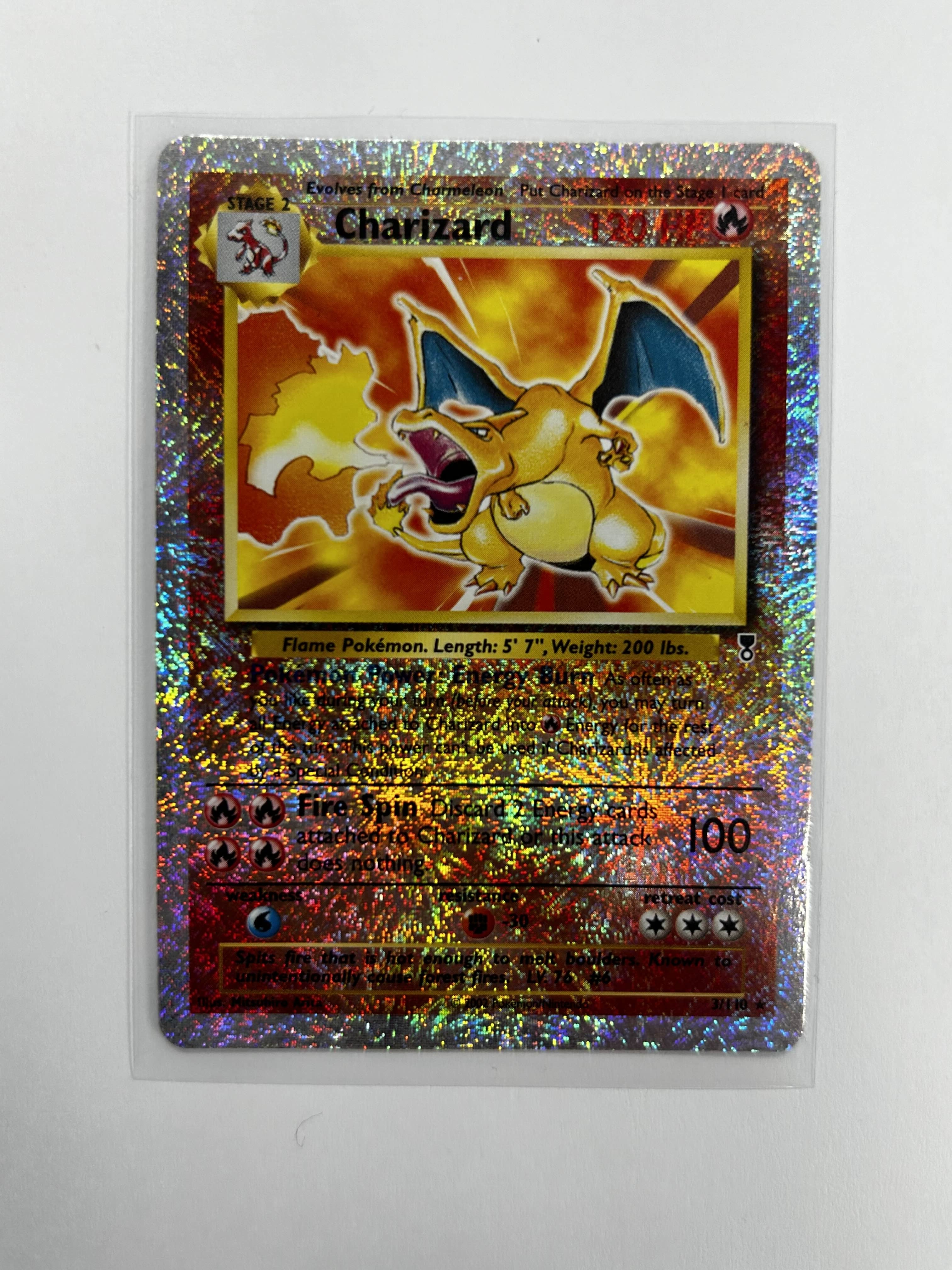 Pokemon TCG: Legendary Collection Reverse Holo Charizard Unlimited ( L PokNOLA Collectibles Pokemon TCG: Legendary Collection Reverse Holo Charizard Unlimited ( L PokNOLA Collectibles