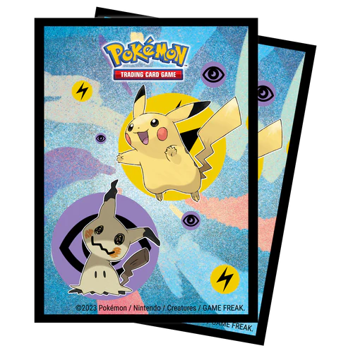 Ultra Pro Pokemon Gallery Series: Pikachu & Mimikyu Deck Protector Sleeves (65ct)