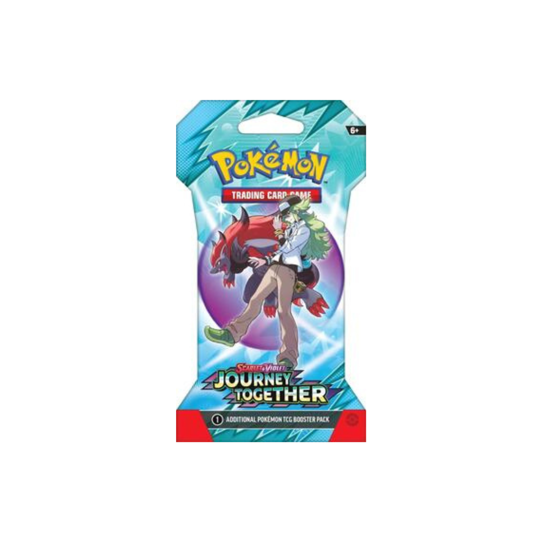 Pokmon TCG: Scarlet & Violet Journey Together Sleeved Booster Pack PokNOLA Collectibles Pokmon TCG: Scarlet & Violet Journey Together Sleeved Booster Pack PokNOLA Collectibles