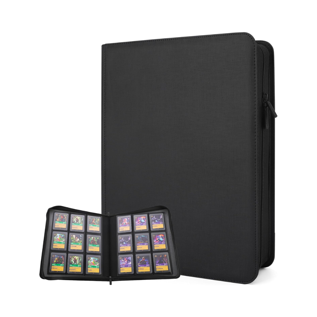9 Pocket Toploader Binder (Holds 324 Top Loaders) PokNOLA Collectibles 9 Pocket Toploader Binder (Holds 324 Top Loaders) PokNOLA Collectibles