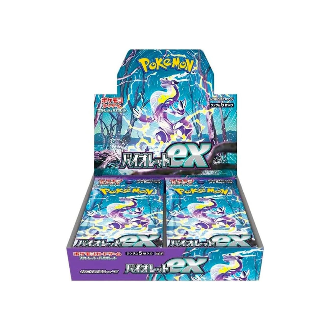 Pokemon TCG: Scarlet & Violet Violet ex sv1v Booster Box (Japanese) PokNOLA Collectibles Pokemon TCG: Scarlet & Violet Violet ex sv1v Booster Box (Japanese) PokNOLA Collectibles