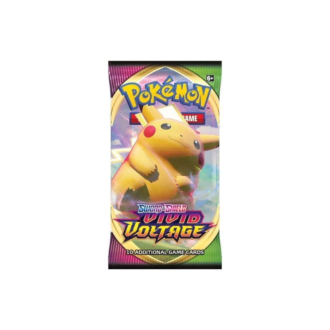 Pokemon TCG: Sword & Shield Vivid Voltage Booster Pack PokNOLA Collectibles Pokemon TCG: Sword & Shield Vivid Voltage Booster Pack PokNOLA Collectibles