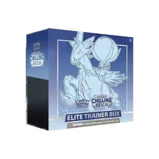 Pokemon TCG: Sword & Shield Chilling Reign Elite Trainer Box (ETB) Ice Rider Calyrex