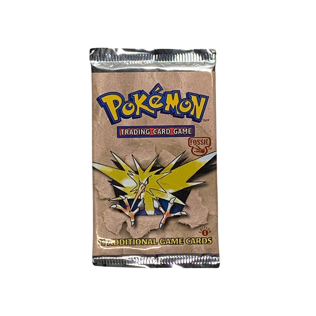 Pokemon TCG: 1st Edition Fossil Booster Pack PokNOLA Collectibles Pokemon TCG: 1st Edition Fossil Booster Pack PokNOLA Collectibles