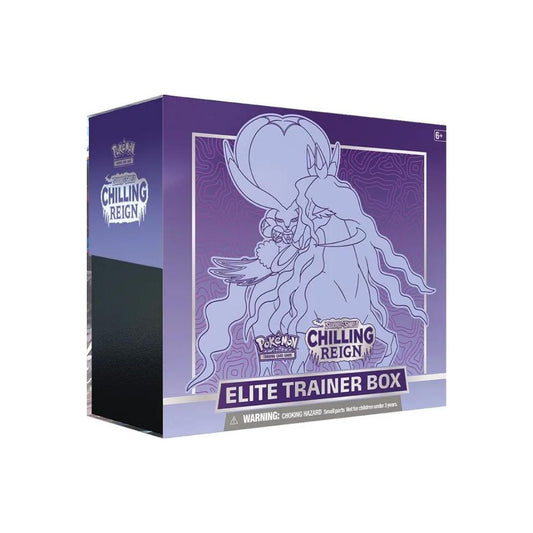 Pokemon TCG: Sword & Shield Chilling Reign Elite Trainer Box (ETB) Shadow Rider Calyrex