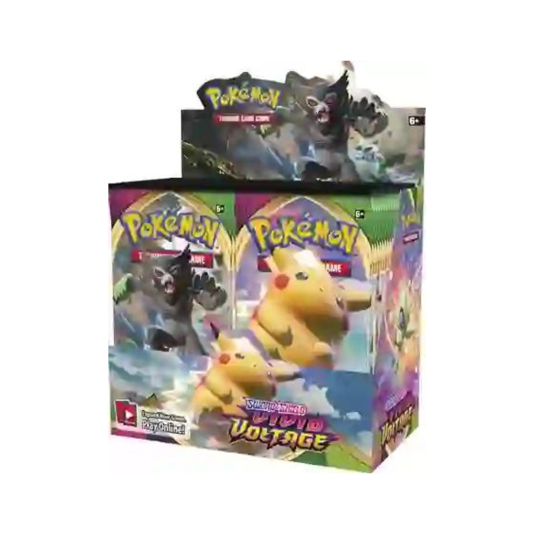 Pokemon TCG: Sword & Shield Vivid Voltage Booster Box PokNOLA Collectibles Pokemon TCG: Sword & Shield Vivid Voltage Booster Box PokNOLA Collectibles