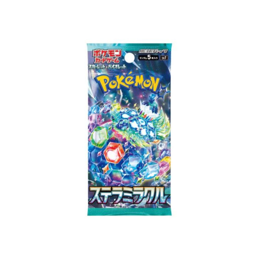 Pokemon TCG: Scarlet & Violet Stellar Miracle sv7 Booster Pack (Japane PokNOLA Collectibles Pokemon TCG: Scarlet & Violet Stellar Miracle sv7 Booster Pack (Japane PokNOLA Collectibles