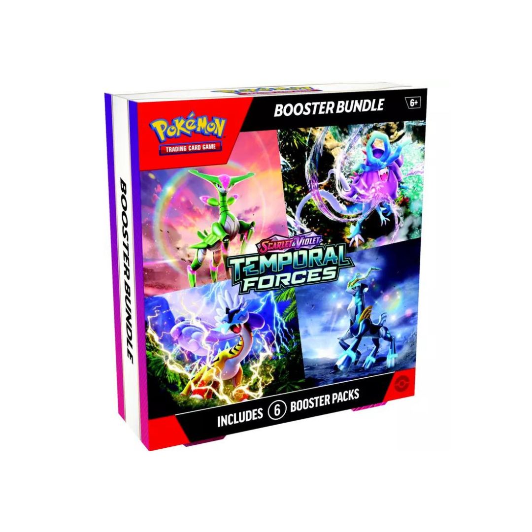 Pokmon TCG: Scarlet & Violet Temporal Forces Booster Bundle PokNOLA Collectibles Pokmon TCG: Scarlet & Violet Temporal Forces Booster Bundle PokNOLA Collectibles