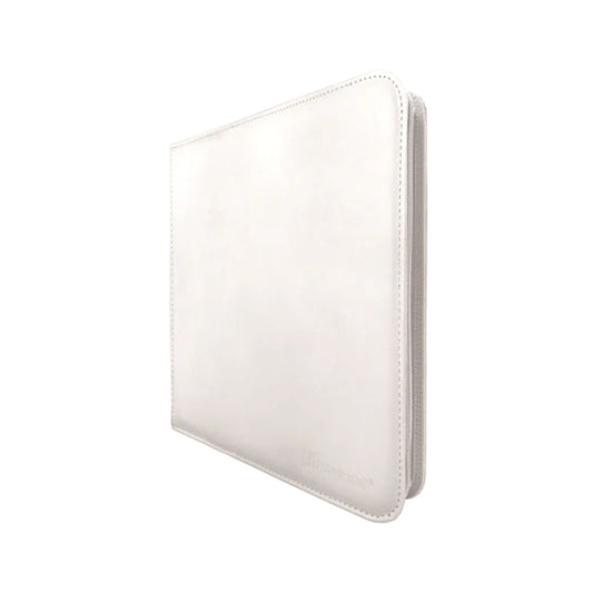 Ultra Pro Vivid 12 Pocket Zippered PRO-Binder (White)