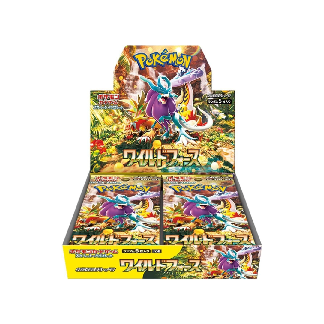 Pokemon TCG: Scarlet & Violet Wild Force sv5k Booster Box (Japanese) PokNOLA Collectibles Pokemon TCG: Scarlet & Violet Wild Force sv5k Booster Box (Japanese) PokNOLA Collectibles