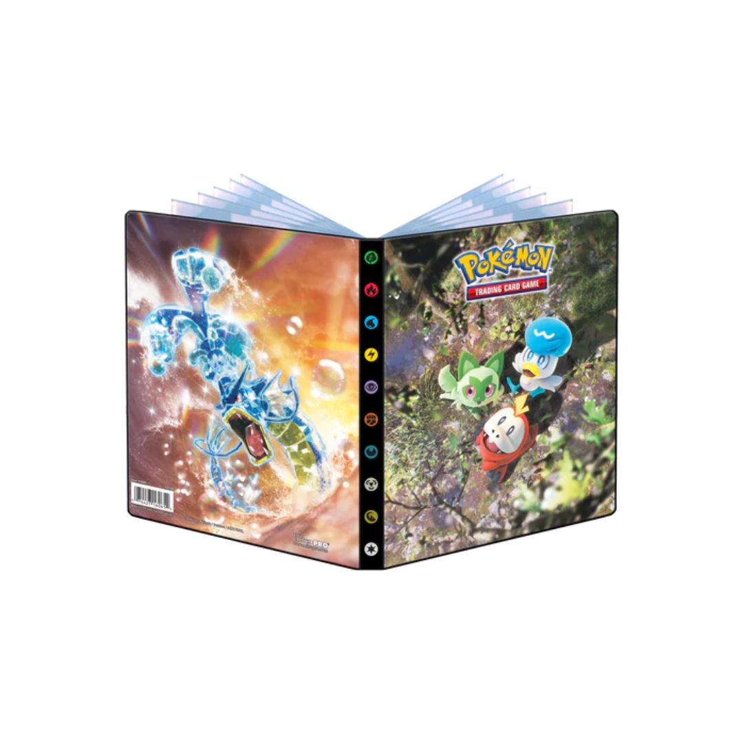 Ultra Pro 4 Pocket Binder Pokmon Scarlet & Violet Fuecoco / Sprigatit PokNOLA Collectibles Ultra Pro 4 Pocket Binder Pokmon Scarlet & Violet Fuecoco / Sprigatit PokNOLA Collectibles