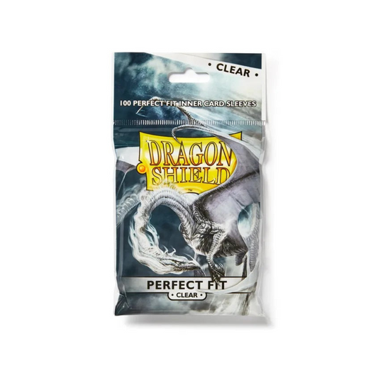 Dragon Shield: Perfect Fit Clear Card Sleeves (100 Ct)