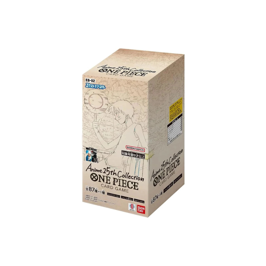 One Piece EB-02 Anime 25th Collection Booster Box (Japanese) PokNOLA Collectibles One Piece EB-02 Anime 25th Collection Booster Box (Japanese) PokNOLA Collectibles