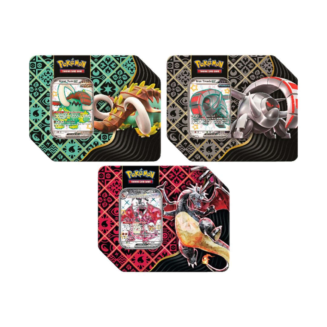 Pokemon TCG: Scarlet & Violet Paldean Fates Tin PokNOLA Collectibles Pokemon TCG: Scarlet & Violet Paldean Fates Tin PokNOLA Collectibles