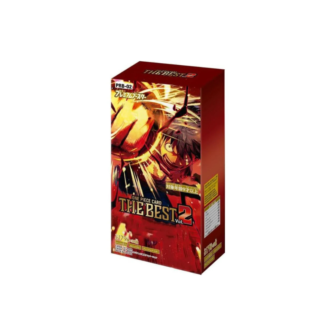 One Piece PRB-02 The Best Vol 2 Premium Booster Box (Japanese) One Piece PRB-02 The Best Vol 2 Premium Booster Box (Japanese)