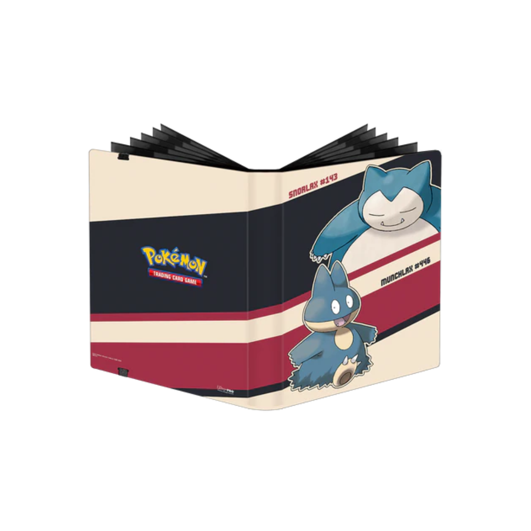 snorlax card binder Ultra Pro 9 Pocket Snorlax & Munchlax Binder