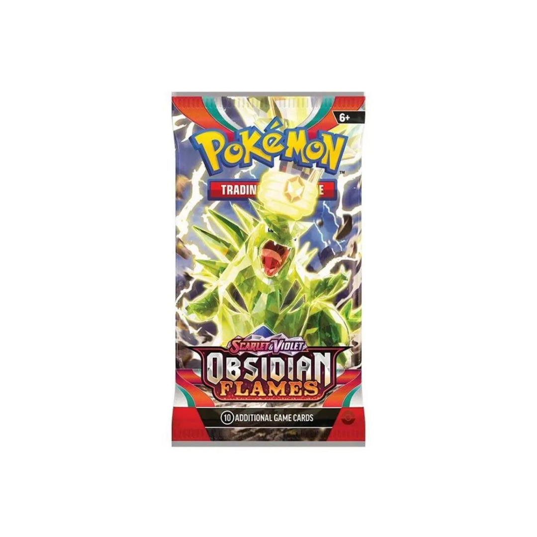 Pokemon TCG: Scarlet & Violet Obsidian Flames Booster Pack PokNOLA Collectibles Pokemon TCG: Scarlet & Violet Obsidian Flames Booster Pack PokNOLA Collectibles