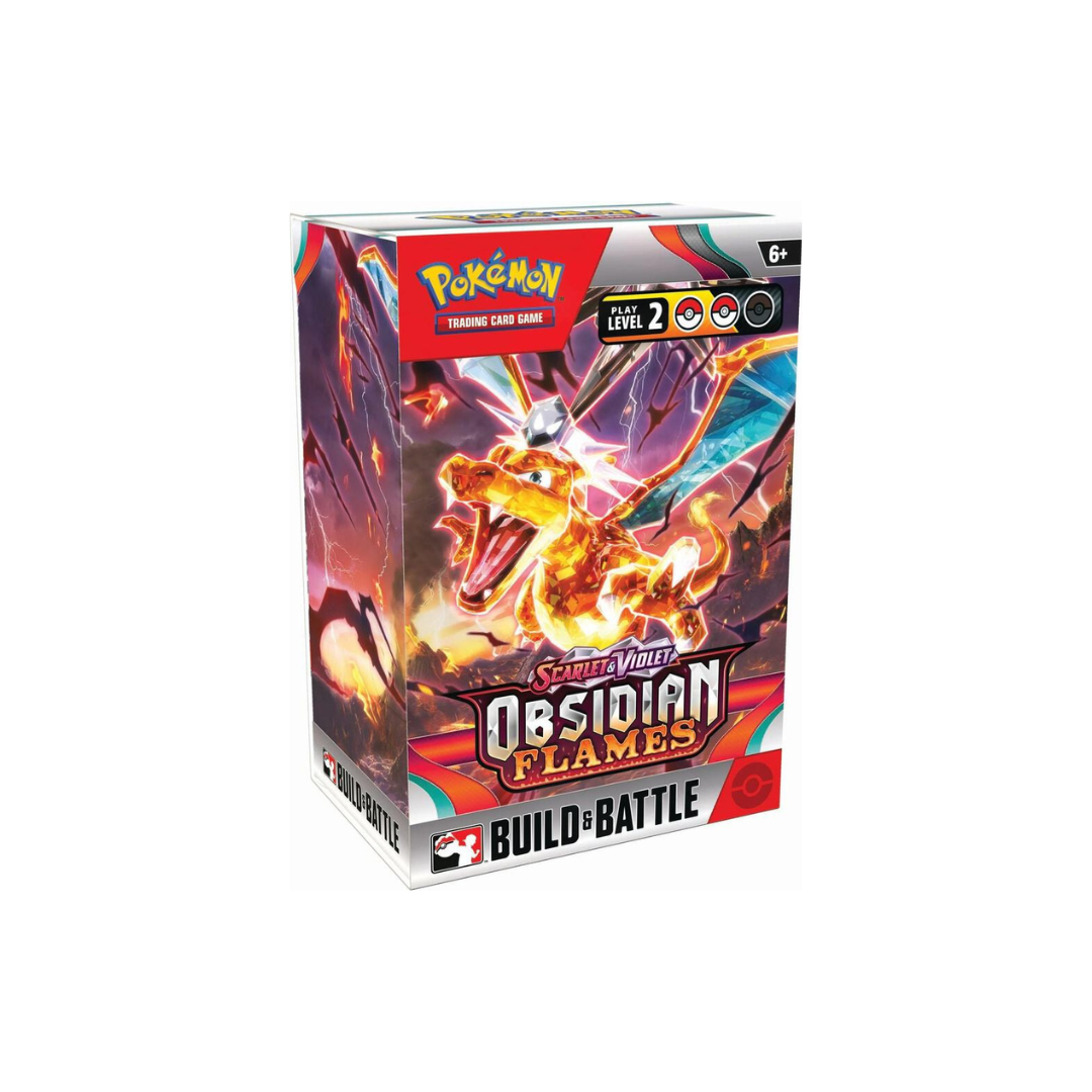 Pokemon TCG: Scarlet & Violet Obsidian Flames Build & Battle PokNOLA Collectibles Pokemon TCG: Scarlet & Violet Obsidian Flames Build & Battle PokNOLA Collectibles