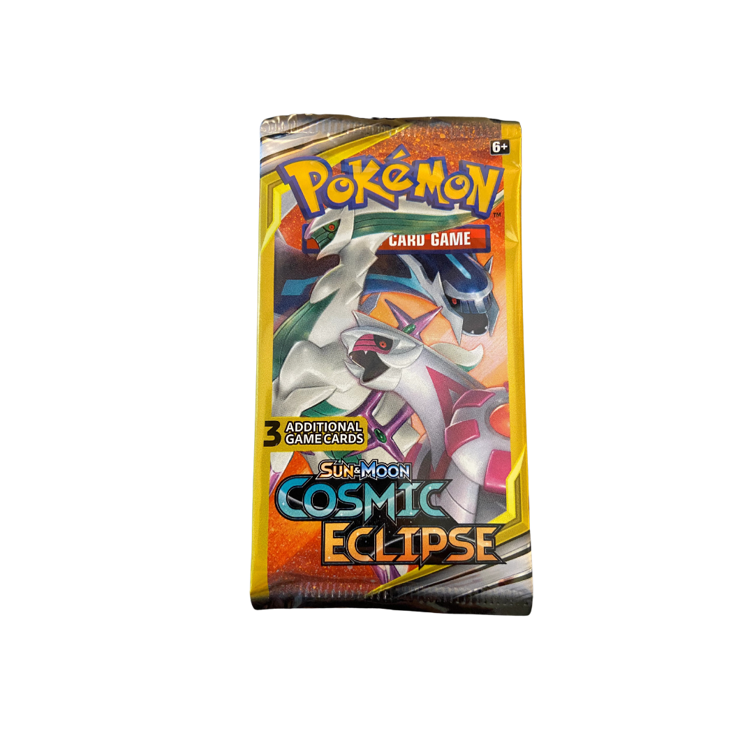Pokemon TCG: Sun & Moon Cosmic Eclipse 3 Card Booster Pack PokNOLA Collectibles Pokemon TCG: Sun & Moon Cosmic Eclipse 3 Card Booster Pack PokNOLA Collectibles