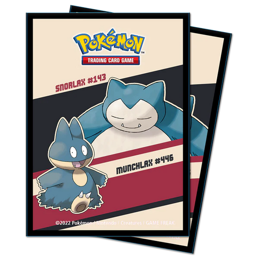 Ultra Pro Pokemon Gallery Series: Snorlax & Munchlax Deck Protector Sleeves (65ct)