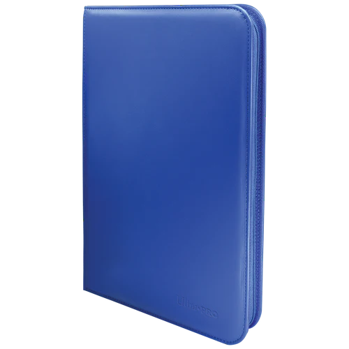 Ultra Pro Vivid 9 Pocket Zippered PRO-Binder (Blue)
