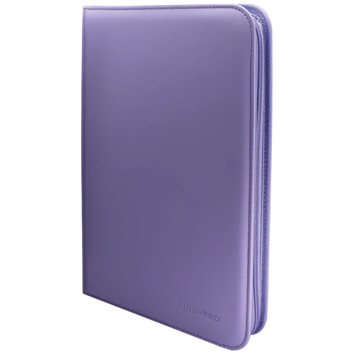 Ultra Pro Vivid 9 Pocket Zippered PRO-Binder (Purple)