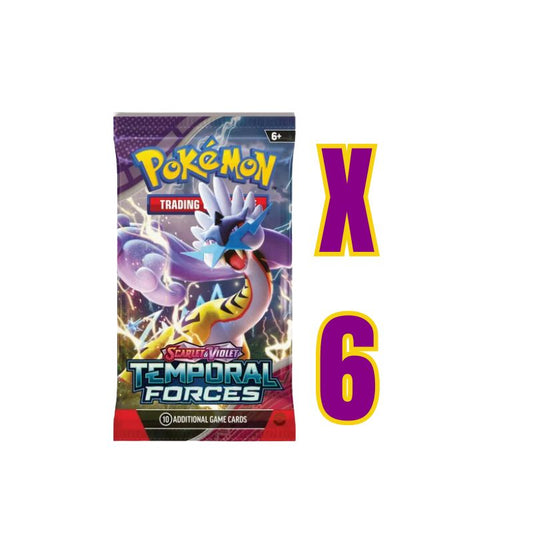 Pokemon TCG: Temporal Forces x6 Booster Pack Deal