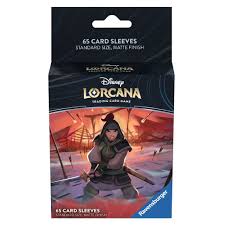 Disney Lorcana TCG: The First Chapter Card Sleeves 65ct (Mulan)