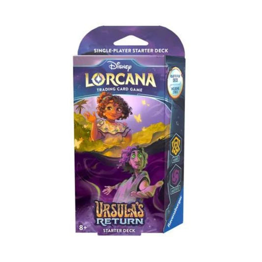 Disney Lorcana TCG: Ursula's Return Starter Deck (Amber/Amethyst)