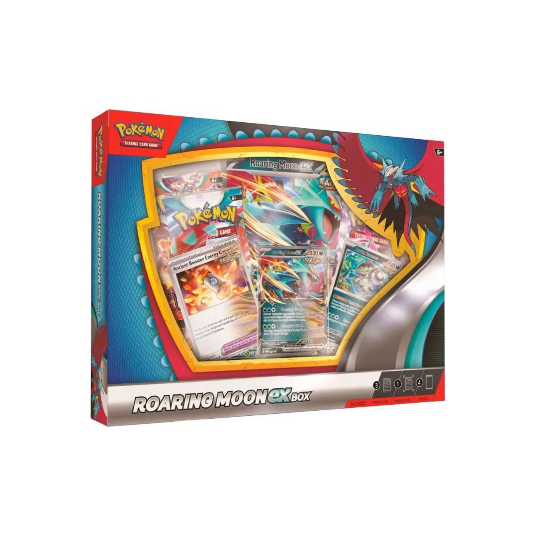 Pokemon TCG: Roaring Moon ex or Iron Valiant ex Box