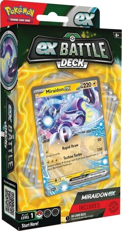 Pokemon TCG: ex Battle Deck (Miraidon ex or Victini ex)