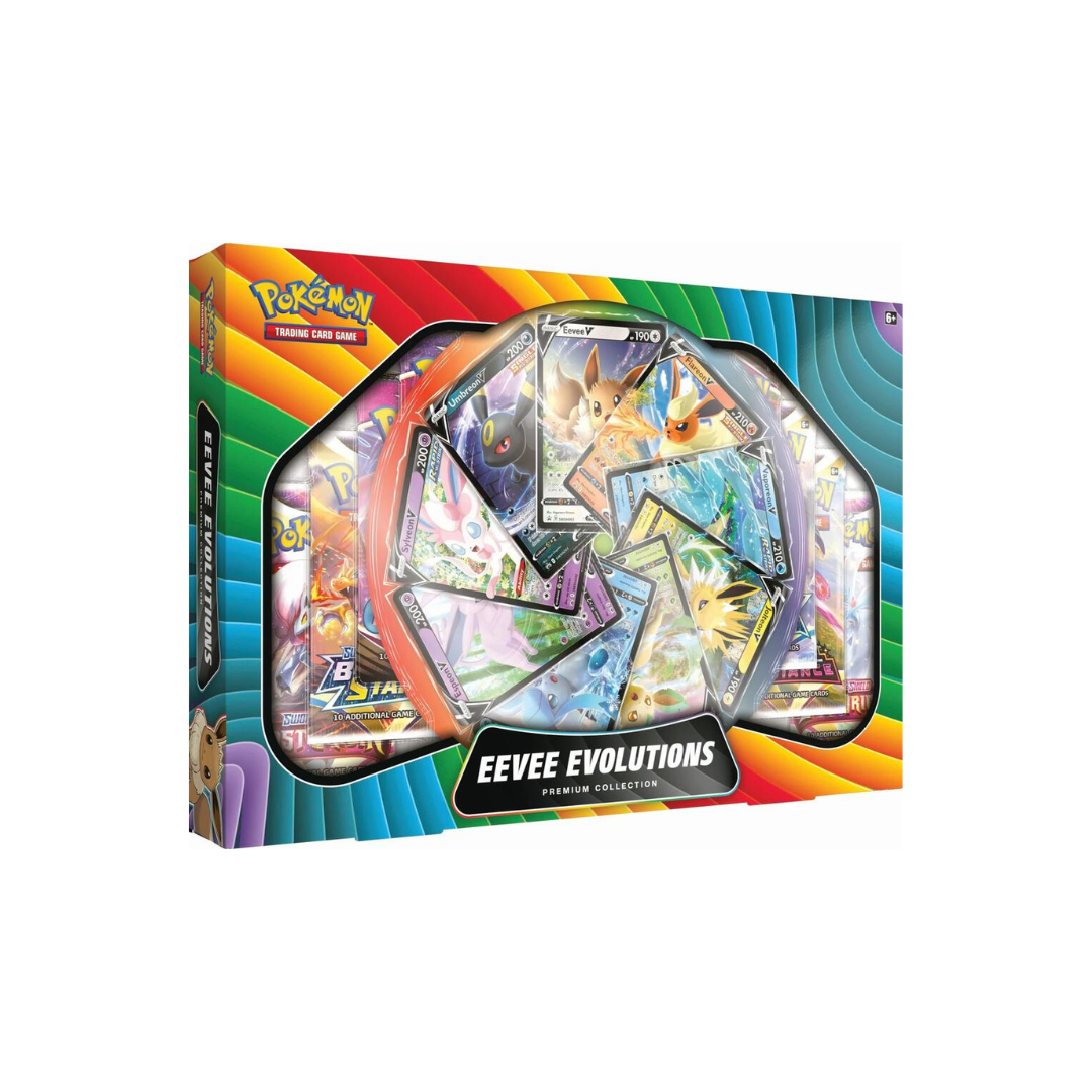 Pokemon TCG: Eevee Evolutions Premium Collection – PokéNOLA Collectibles