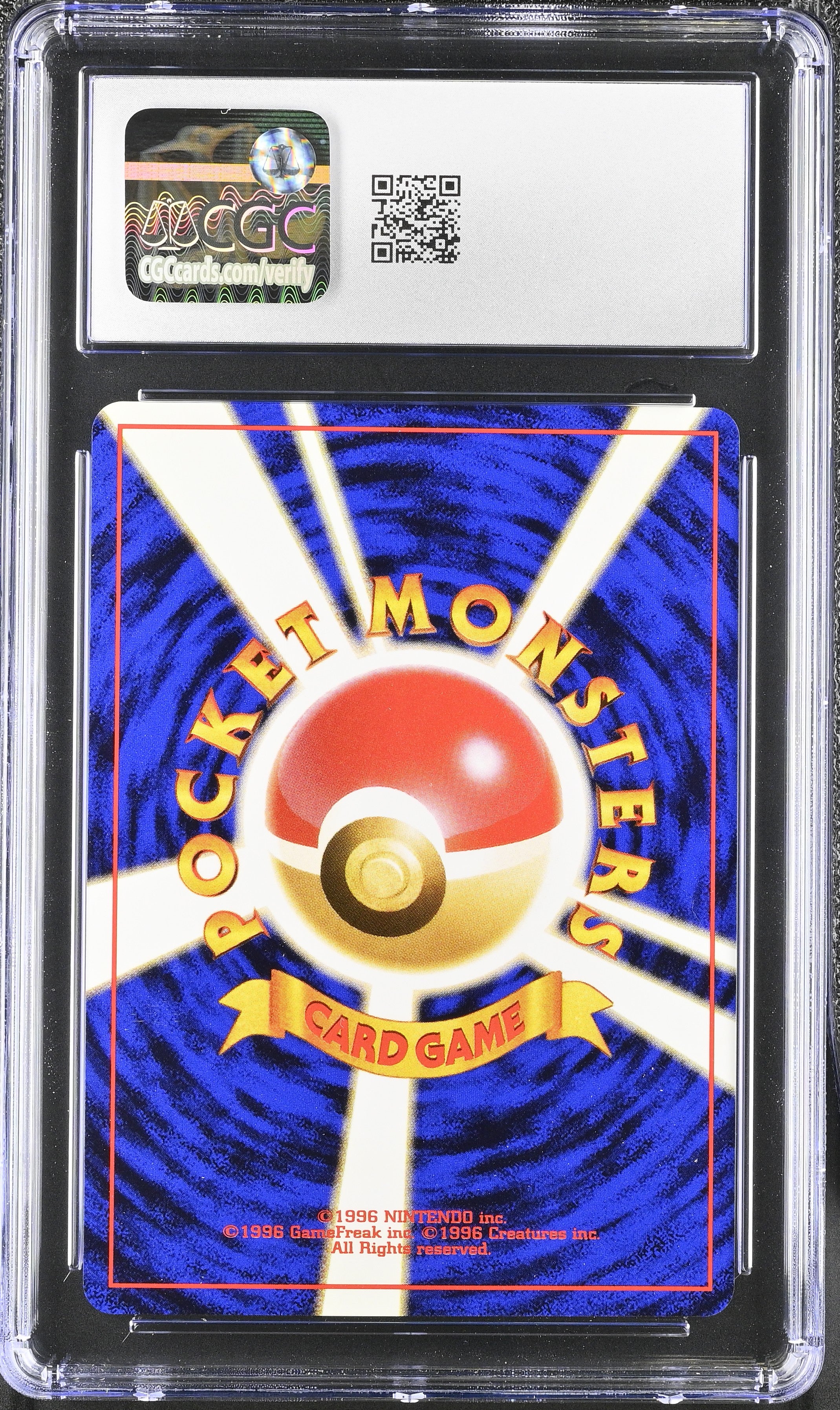 1999 Pokemon Cyndaquil Japanese CGC 10