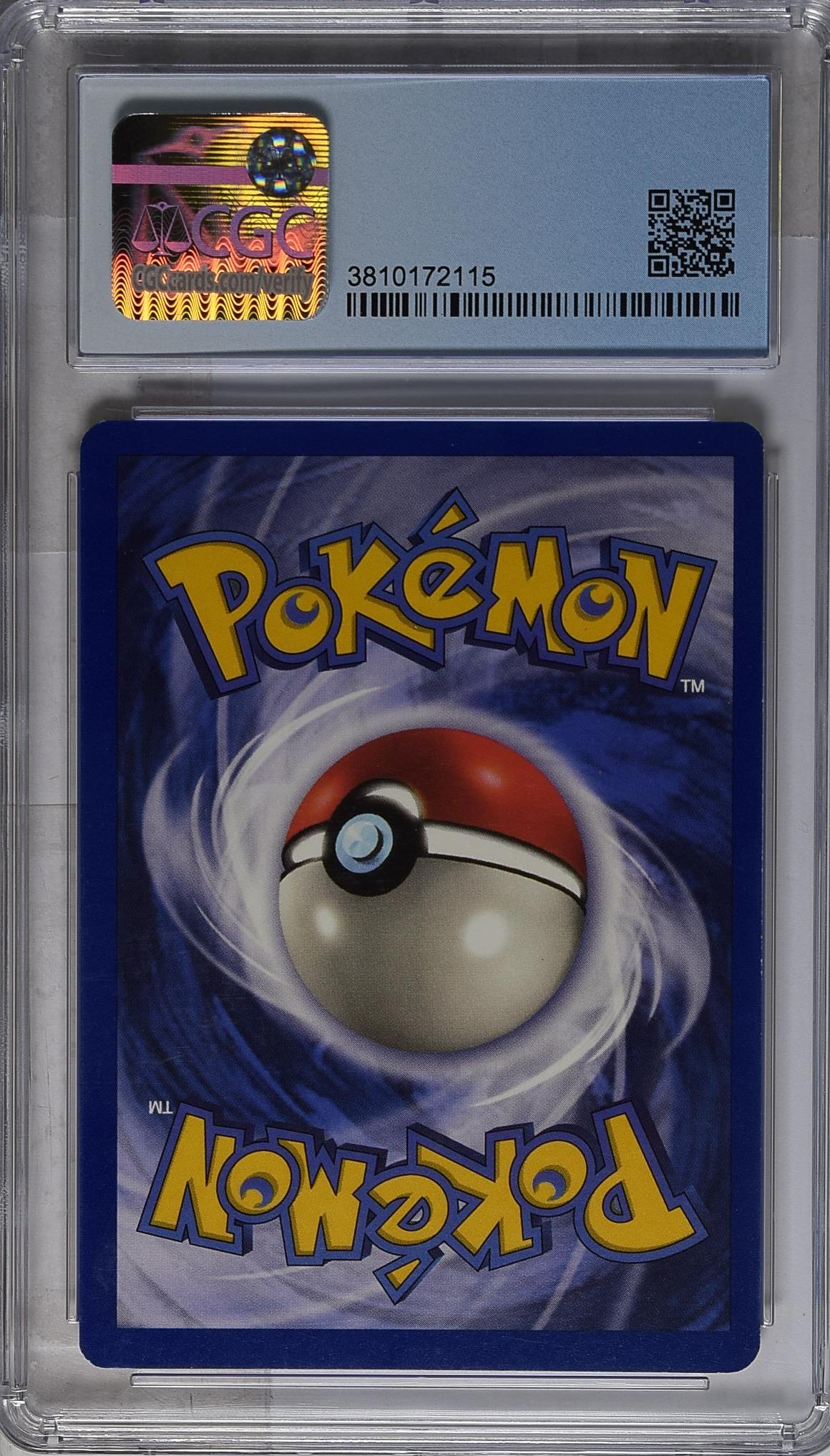 1999 Pokemon Mewtwo #3 English CGC 8.5