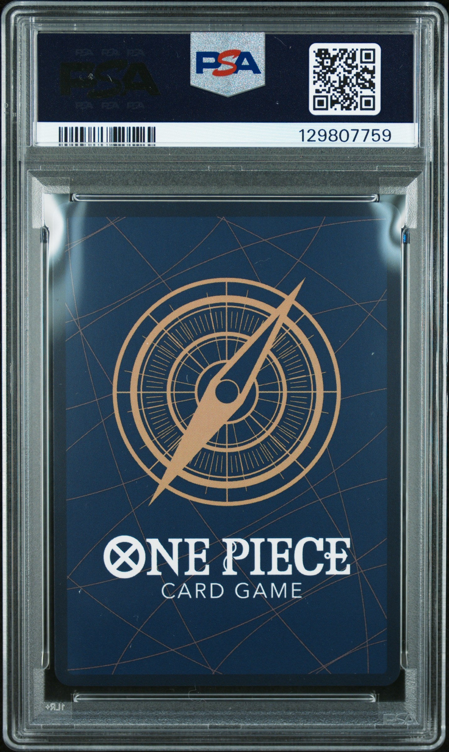 2025 One Piece Japanese Op11-A Fist Of Divine Speed Gear Two #080 Japanese Alternate Art PSA 10