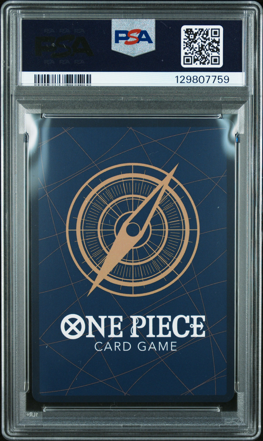 2025 One Piece Japanese Op11-A Fist Of Divine Speed Gear Two #080 Japanese Alternate Art PSA 10