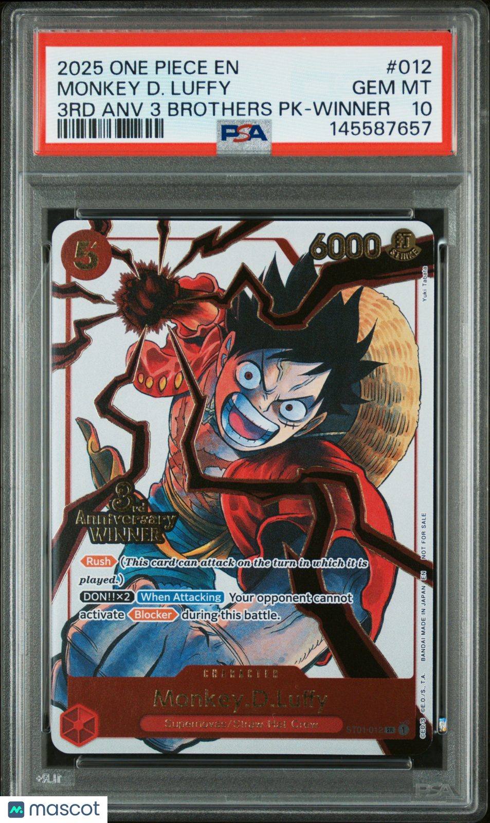 Graded One Piece TCG Slabs  PokNOLA Collectibles