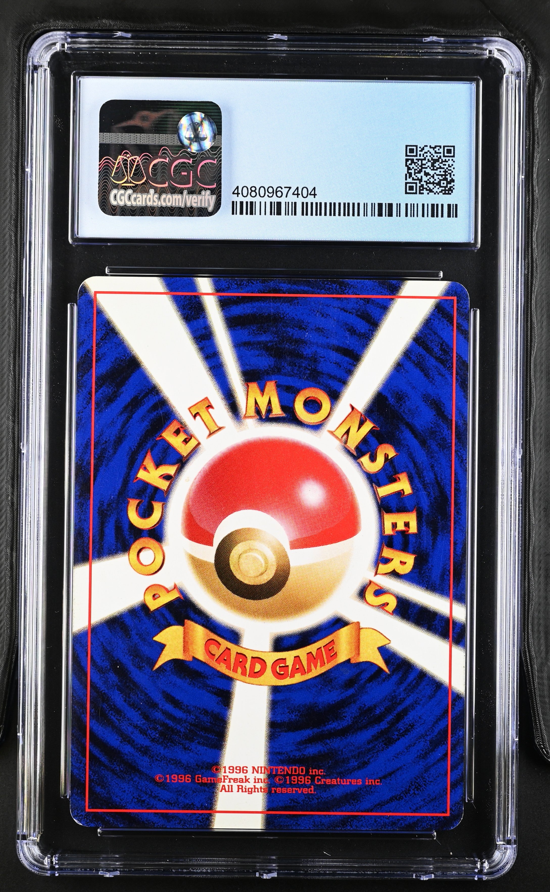 2000 Pokemon Neo Premium File 2 Charizard Reverse Holo Japanese CGC 6.5